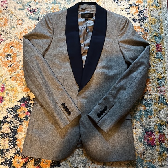 J.Crew Ludlow Blazer Suit Jacket EUC 100% Wool - Picture 13 of 14